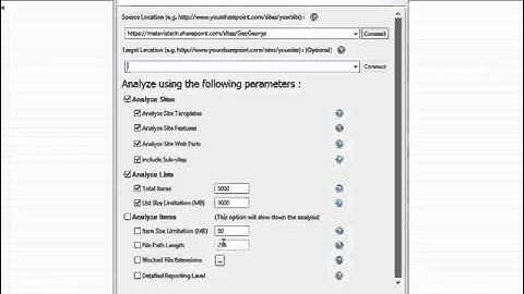 Pre-Migration Analysis in SharePoint