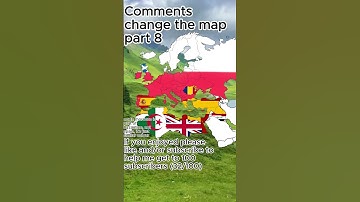Comments change the map part 8 #geographythroughmaps #europe #map #mapping #geography #history