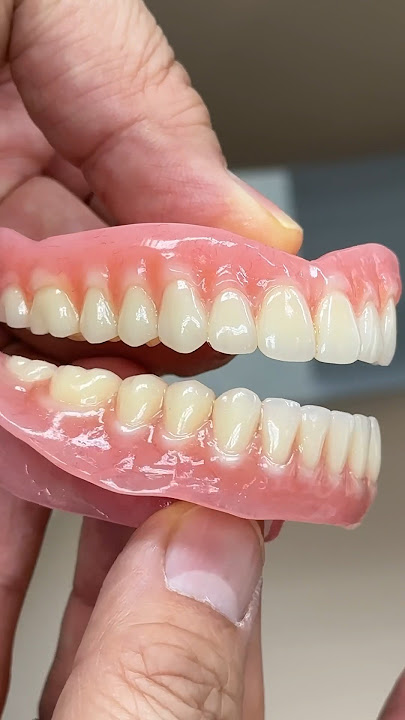 Magnificent Process Dentures #lsk121shorts #teeth #dental