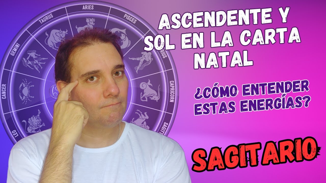 ♐ ¿DE QUÉ SIGNO SOS? ♐ SAGITARIO ♐ Sol y Ascendente en tu Carta Natal # ...