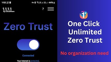 VPN Unlimited Zero Trust | 1.1.1.1 Warp+ to Zero Trust Settings | Just 1 Click No Organization