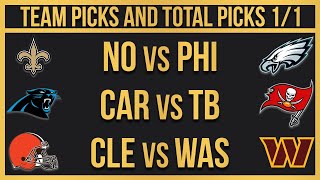 FREE NFL Picks Today 1/1/23 NFL Week 17 Picks and Predictions