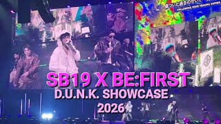 Sb19 U0026 Befirst Perform New Song At Dunk Showcase Japan 2026