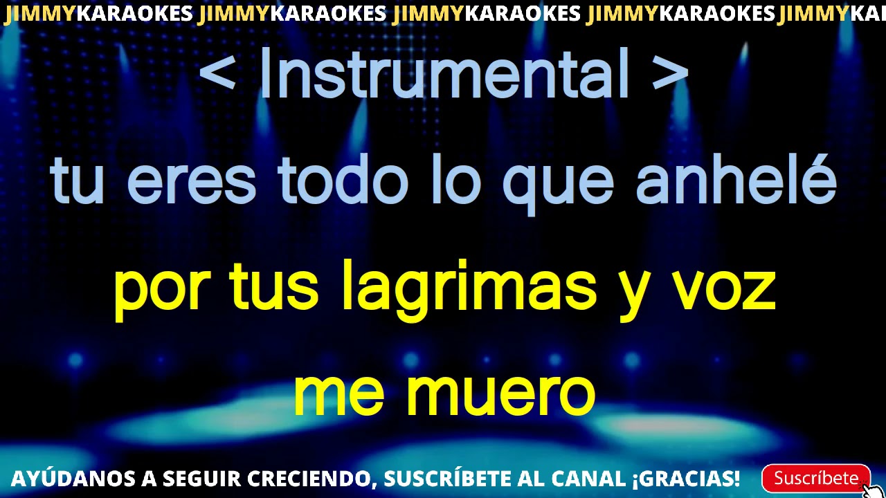 Karaoke Tamara   En Tu Pelo