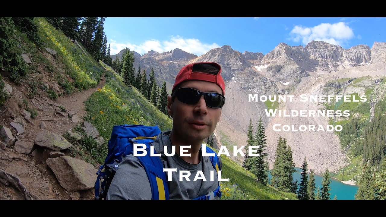 Blue Lakes Trail Colorado Rocky Mountains