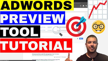 Adwords Preview Tool: Adwords Ad Preview Tool Tutorial 🔥🔥🔥