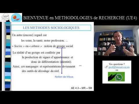 Vidéo: Méthodes De Recherche Sociologiques