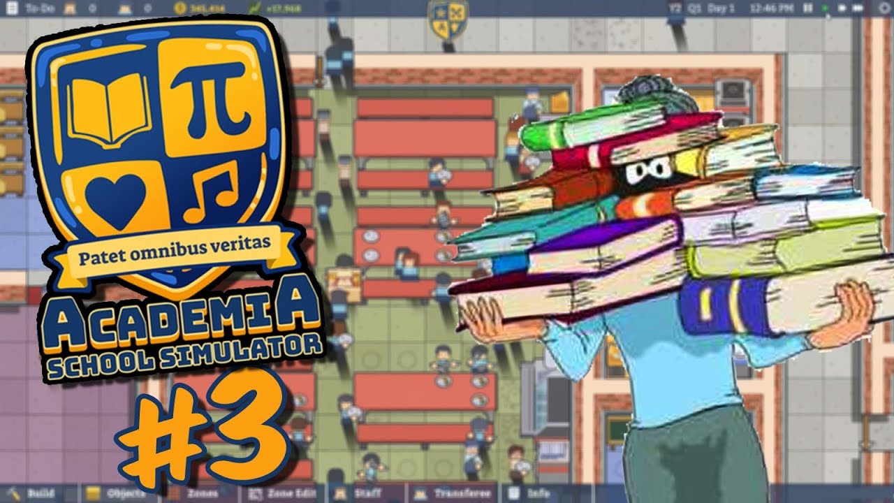 Academia School Simulator | Почти все гранты, библиотека #3