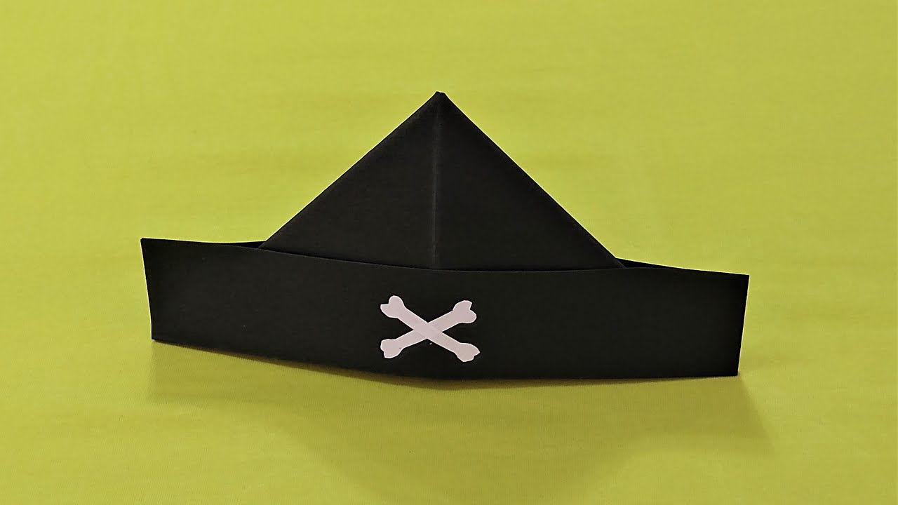 How To Make A Pirate Hat Template