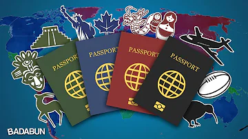¿Por qué la mayoría de los pasaportes son rojos?