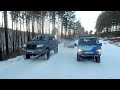 UAZ Patriot, Delica, Terrano. Штурмуем крутую горку. OffRoad