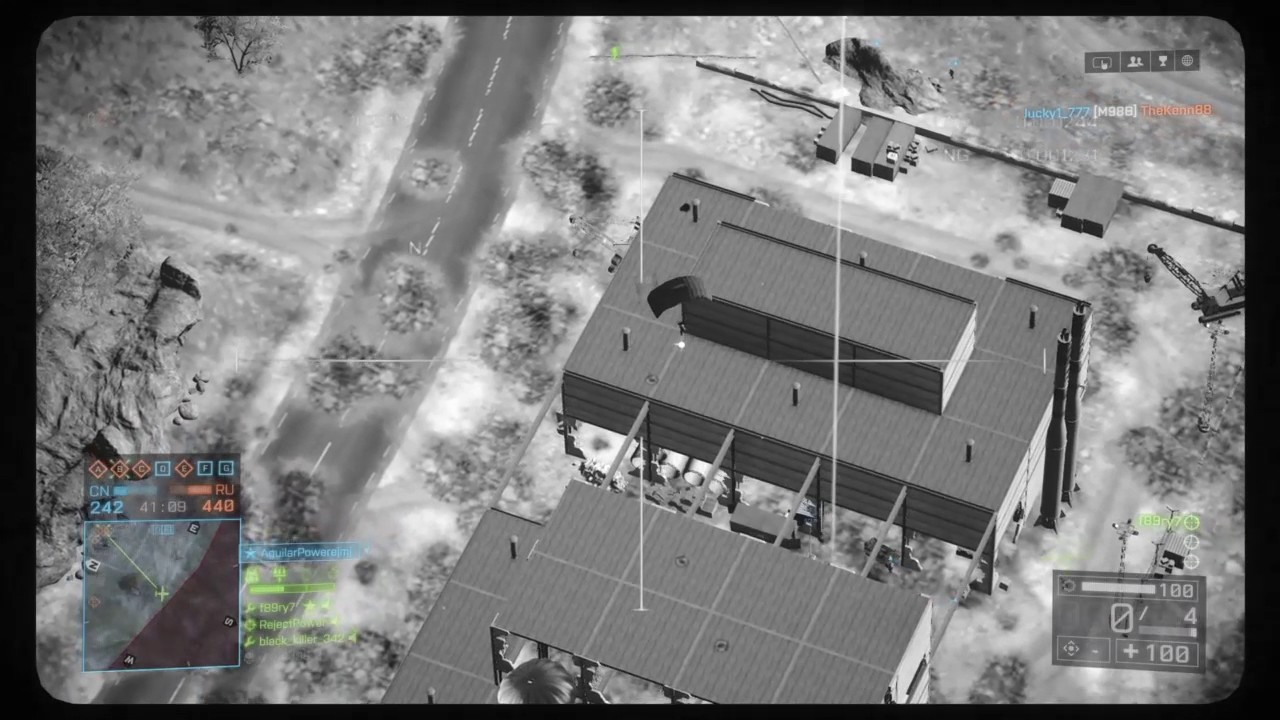 Battlefield 4 gunship gameplay