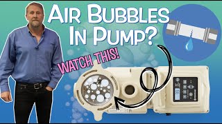 Air Bubbles in your Pool Pump? | Dealing With Suction Leaks