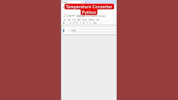Temperature Conversion 🐍#python #pythontutorial #coding