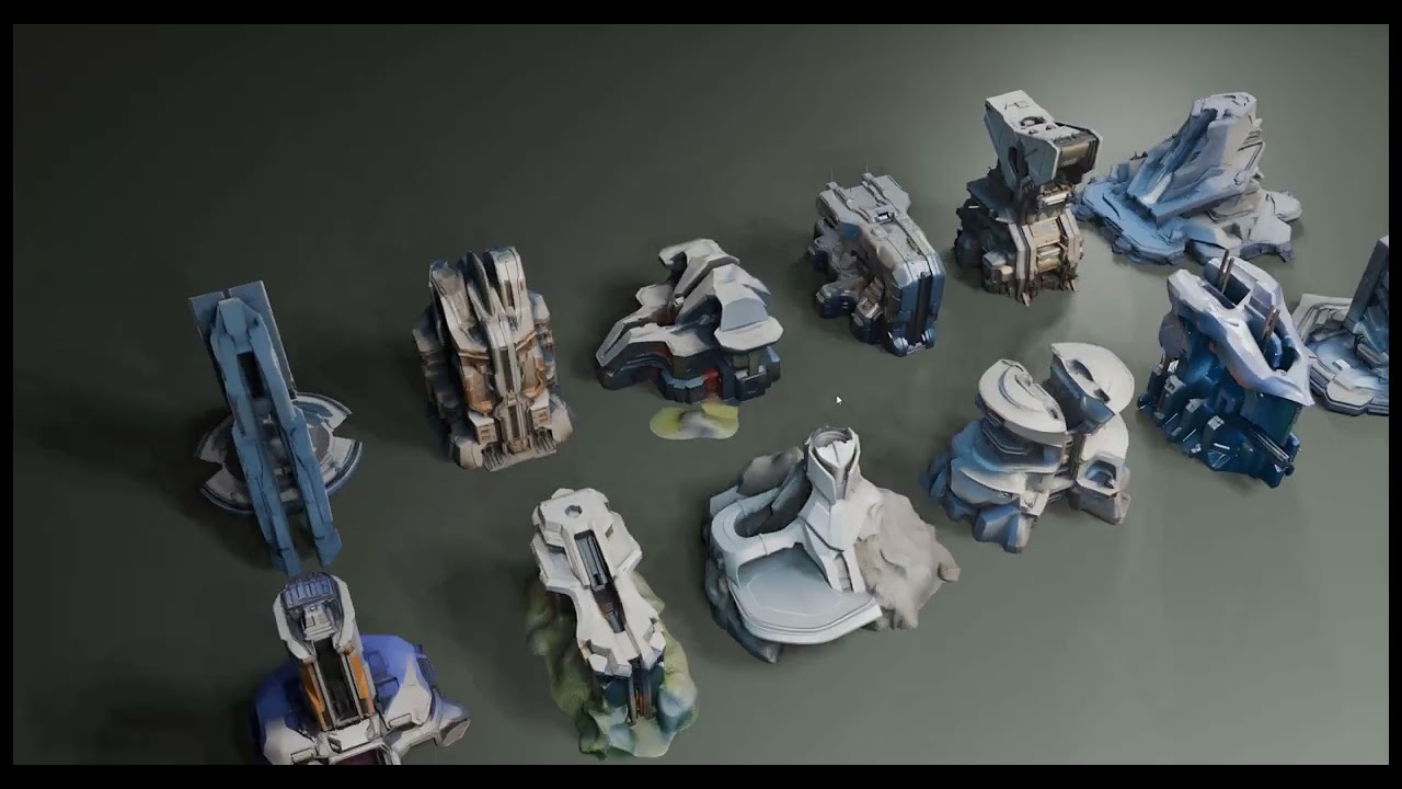 ai generated highpoly to lowpoly automation blender script