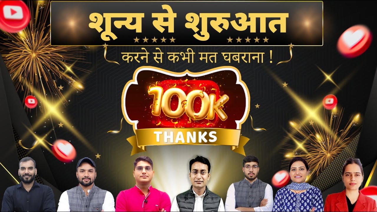 100k YouTube Subscriber Celebration
