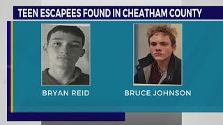 Teens who escaped Nashville juvenile detention center found — 2 in Cheatham County, 1 in Georgia