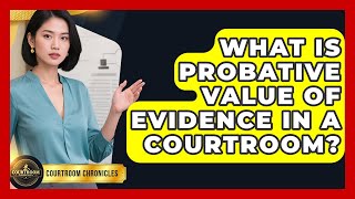 What Is Probative Value Of Evidence In A Courtroom? - Courtroom Chronicles