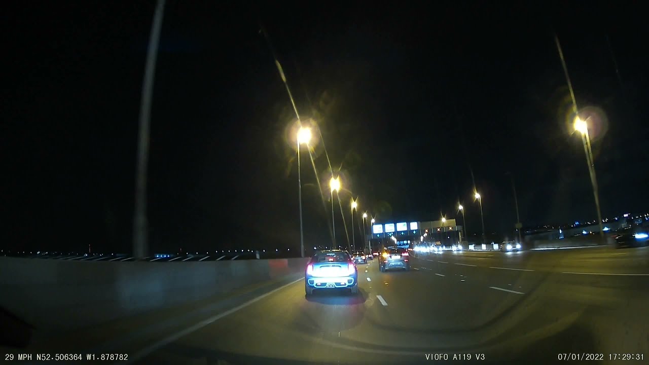 YC19 GKA - Mini Cooper S - A38(M) Aston Expressway - 07.01.2022