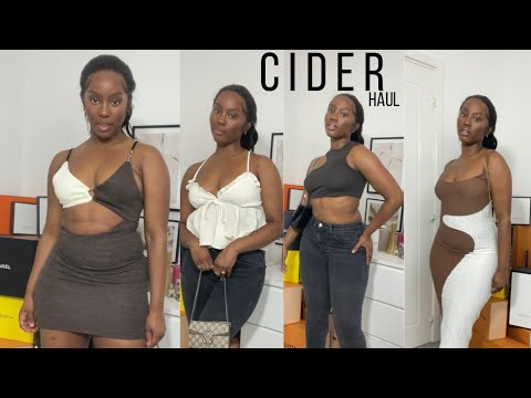 cider black dress