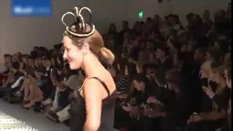 Caroline Flack looks glam on the catwalk at Fashion for Relief