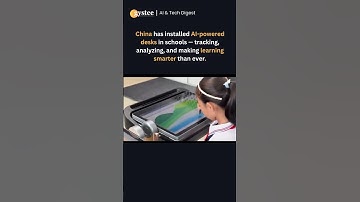 China’s AI Desks Are Transforming Classrooms 🚀 | #AI #EdTech #FutureOfLearning