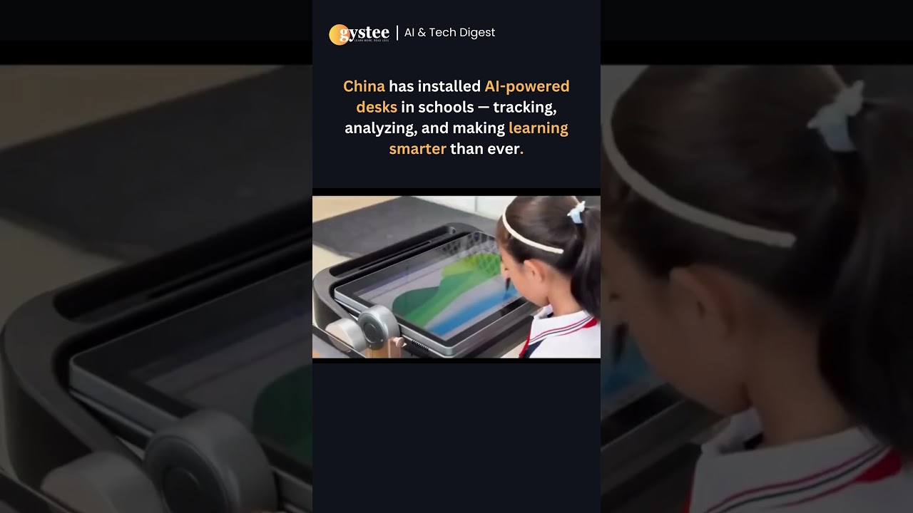 China’s AI Desks Are Transforming Classrooms 🚀 | 