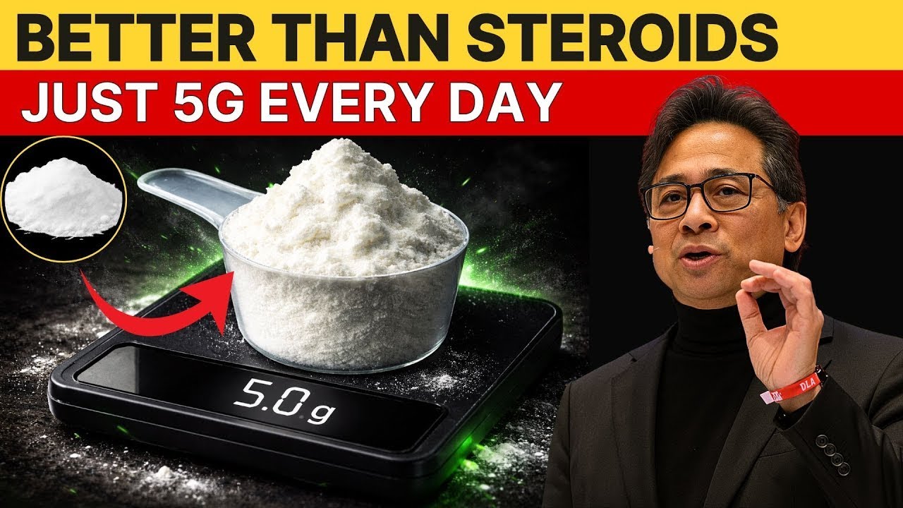 I Took 5g of This Every Day – My Inflammation Vanished, Fat Shrunk & Muscle Exploded _ Dr William Li