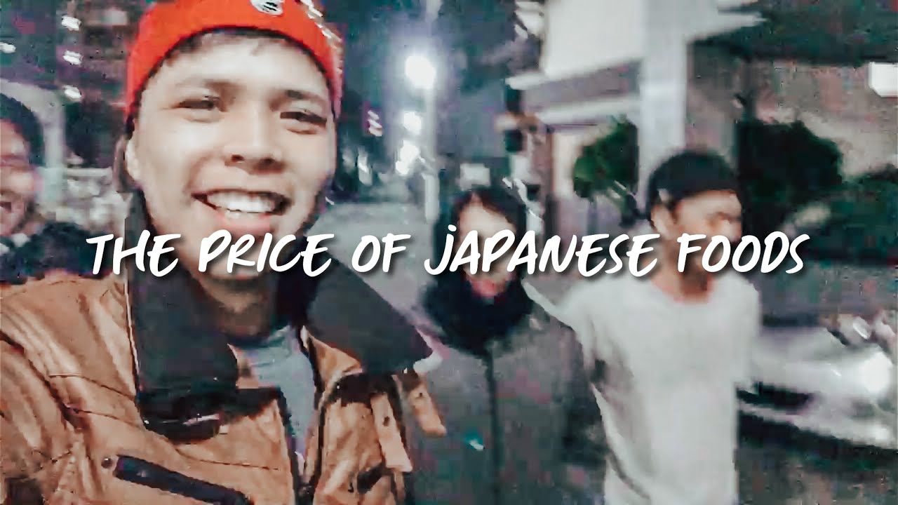 the price of japanese foods convert to pesos YouTube