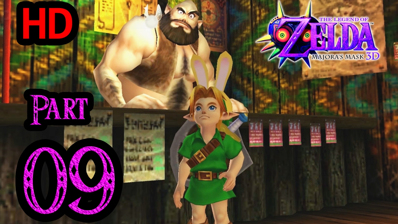 Zelda Majora's Mask 3D 100 Walkthrough 1080p HD Part 9 Honey and