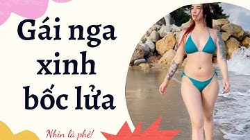 Gái xinh | Gái Nga Tiktok bốc lửa | Beautiful Girl