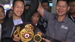 Daud Yordan Gelar WBA Asia & WBO Intercontinental