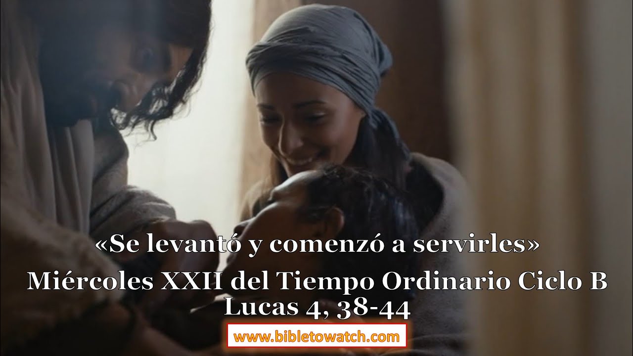 Miércoles XXII Semana del Tiempo Ordinario: Lucas 4, 38-44 #