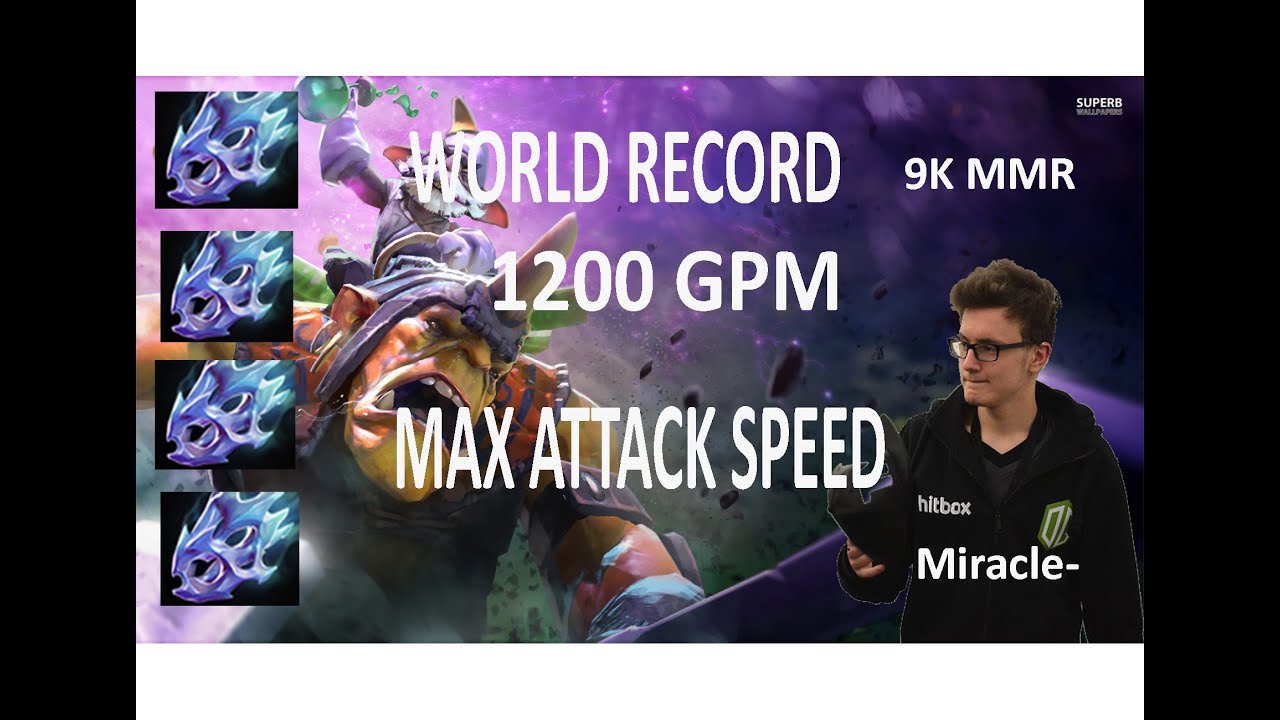 Miracle Alchemist 1200 GPM WORLD RECORD. NO RADIANCE FULL ATTACK SPEED