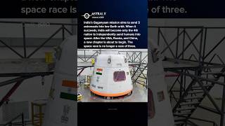 India Is About To Send Humans To Space #shorts #space #india