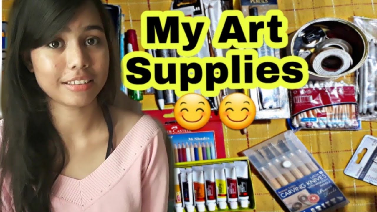 My Art supplies 2018 |By Beginners Archives