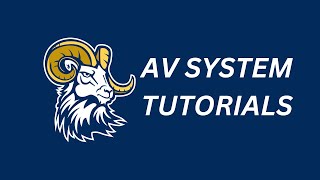 Classroom AV Tutorial: Aver F50 document camera