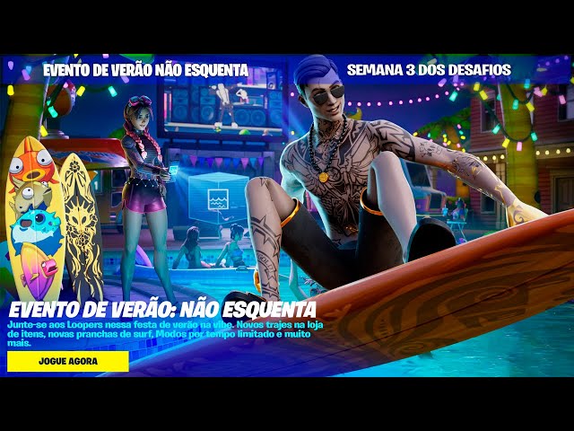 Fortnite recebe evento Verão Não Esquenta - Canaltech