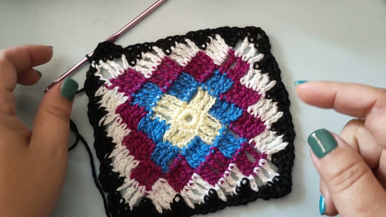 Quadrotto granny c2c