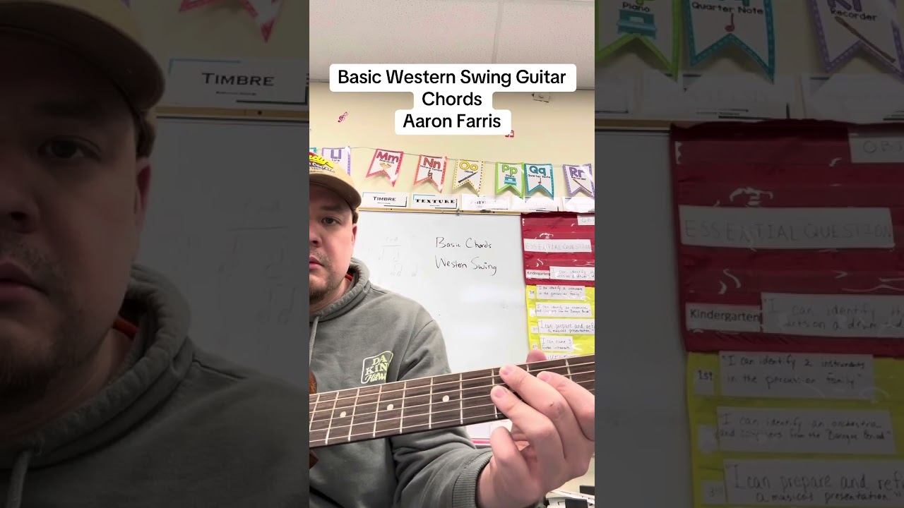 Beginning Western Swing Guitar Chords - (Aaron Farris) 