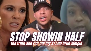 Celebrity Evelyn Lozada Ex Carl Cousin Claps Back At Christian Response To Him Scamming Her Out Of 1,500 Profile