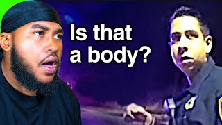 Cop Realizes Its a BODY In The Trunk