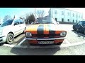 Orange Opel Kadett GT (Classic Car), 70s