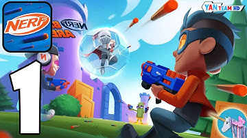 NERF: Superblast - Gameplay Walkthrough Part 1 | Tutorial Nerf Battle Game Mode (iOS,Android)