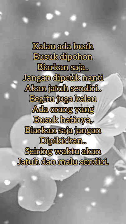 KATA MOTIVASI Kalau ada buah busuk dipohon biarkan saja #shortvideo