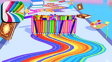 Pencil Rush 3D - All Levels Gameplay (Levels 205–210) | Android & iOS