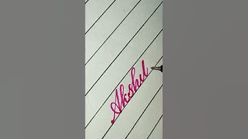 Akshita✨️ Cursive Writing #cursive #shorts #youtubeshorts #satisfying #art