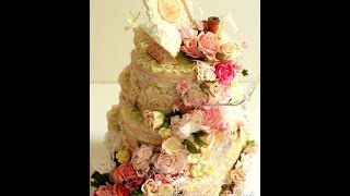 Tutorial - Wedding shabby chic Altered Cake box using spare boxes