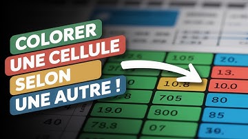 🎨📊 Excel : Colorer une Cellule Selon sa Valeur !