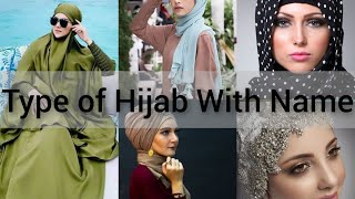 Type of Hijab With Name || Trending & Latest Hijab Name